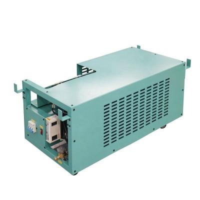 China Full Oil Less Refrigerant Vapor Recycling Machine R134a R410a AC Gas Charging Machine 2HP Vapor Recovery Machine for sale