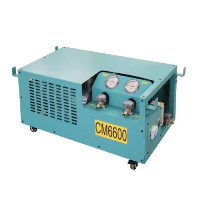 China onderhoud van koelmachines 2HP olie minder koelmiddel gasrecuperatie machine a/c gas laadmachine Te koop