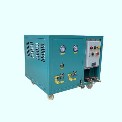 China R1233zd R123 máquina de recuperação de refrigerante máquina de recarga de óleo a baixa pressão 2HP menos refrigerante à venda