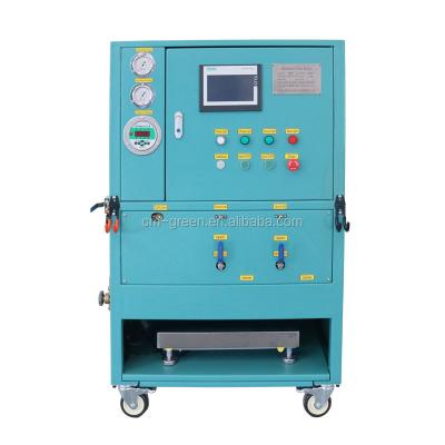 China 4 kg/Min. Füllgeschwindigkeit R134A R22 Wechselstromrückgewinnungseinheit Portable Freon Recovery Machine zu verkaufen