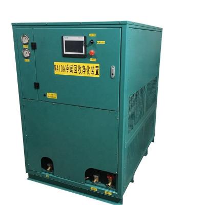 Chine système de récupération de réfrigérant de climatiseur 4HP ac machine de récupération de gaz de recharge de récupération à vendre