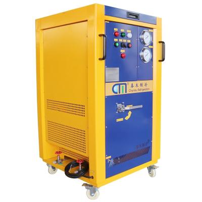 中国 2筒式フルオイルマイナス4HPエアコン A/C 冷却剤回収機 フレオンガス充電機 販売のため