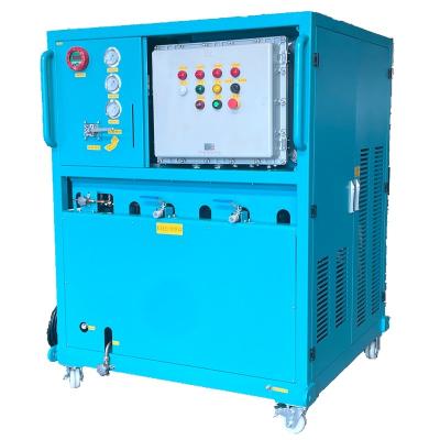 China airconditioning a/c koelmiddelherwinningsmachine R134a koelmiddelgasherwinningsunit 10 HP herwinningsoplaadmachine Te koop