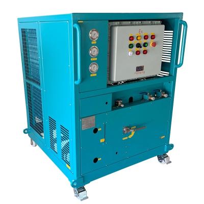 China air conditioning a/c refrigerant recovery machine R134a refrigerant gas recovery unit 10 HP recovery recharge machine for sale