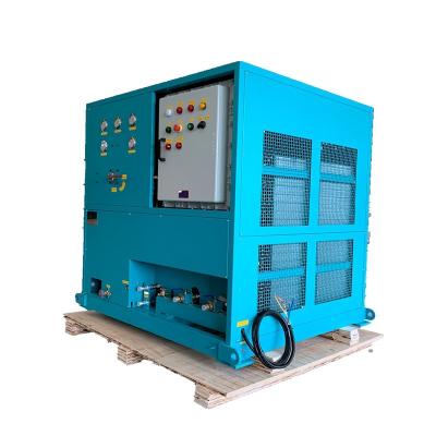 China R134a R22 Refrigerant ISO Tank Gas Recovery Machine Explosion Proof Refrigerant Storage Tank Recycling Recovery Unit for sale