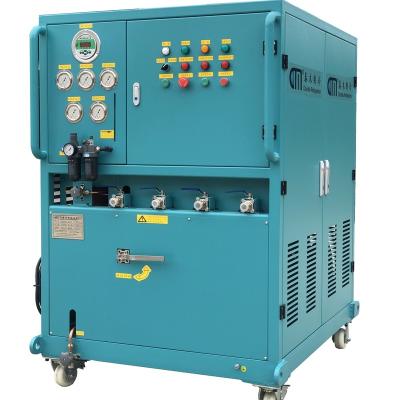 China air conditioner 10HP freon recovery machine R134a R410a 10HP refrigerant recovery ac gas charging recharge machine for sale