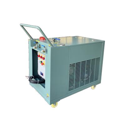 China Sistema de recuperación de refrigerante de la bomba de 3 HP ATEX aire acondicionado máquina de recarga de recubrimiento de freón unidad de recuperación a prueba de explosiones en venta