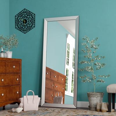 China Eco Friendly Custom Modern Large Decorative Floor Standing Mirror Furniture Factory Wholesale Integral Mirror for sale