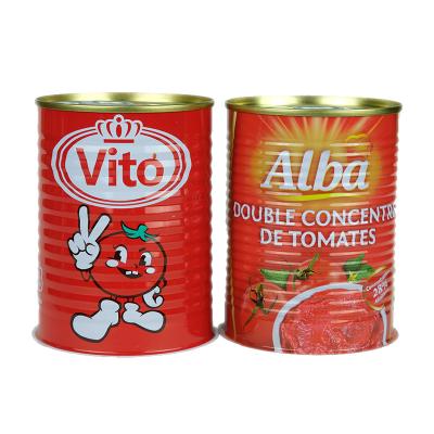 China OEM Service Canned Tin Tomato Paste 2200 Gram Africa In Different Weight 2200G for sale