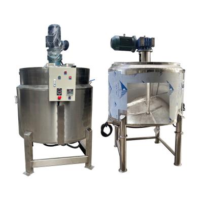 China Manufacturing Plant Cooling liquid mixing tank Stainless steel chemical liquid mixing tank New 1t 2t mixing equipment mixer for sale