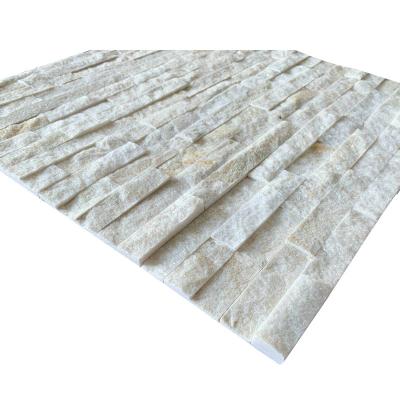 China Breathable China Wall Cladding Slate White Stone Culture Stone Wall for sale