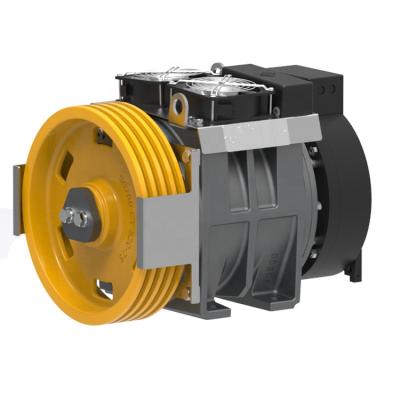 China Modern Montanari Elevator Traction Gearless 1600KG VVVF Motor for sale