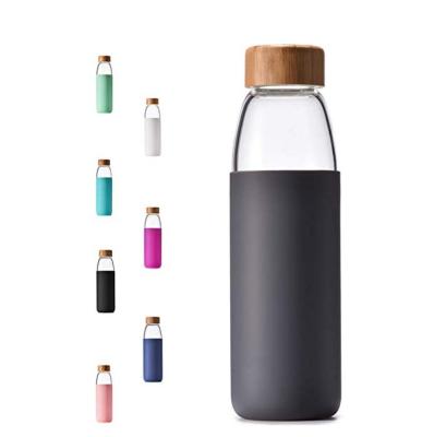 China Coastal Borosilicate Glass Wide Mouth Glass Water Bottle By Design Bottle Glass 500ml for sale