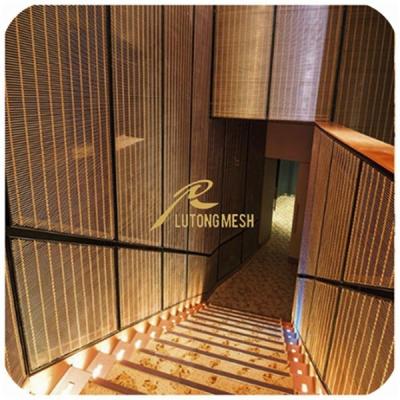 China Anping Decorative Metal mesh for stair protective mesh for sale