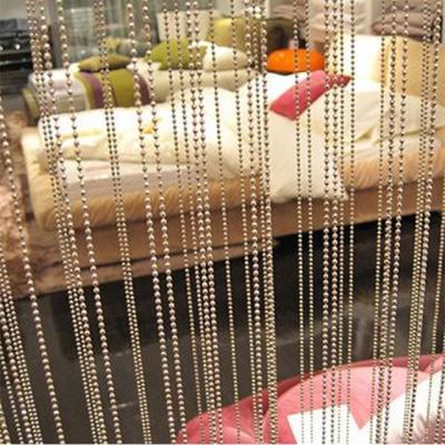 China Fashionable partition metal bead ball curtain room divider for sale