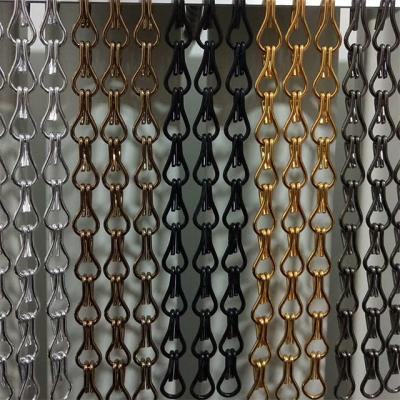 China Aluminum Chain Link Curtain for hanging ceiling partition for sale