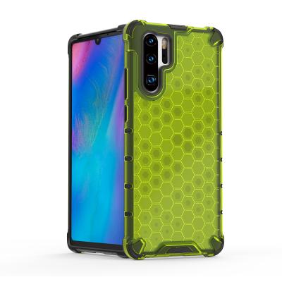 China Shock apply to HUuawei P30 P40 pro+ P50 anti-drop full-edge silicone translucent and anti-slip four-corner airbag case for sale