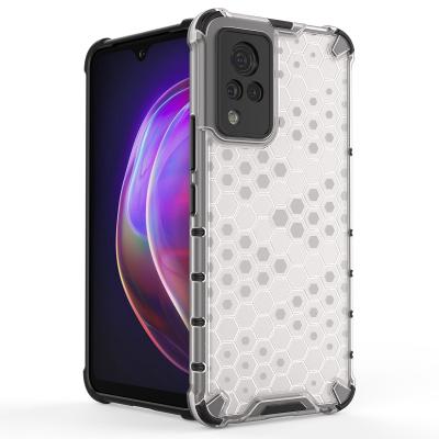 China Shock apply to VIVO Y30 Y33S PRIQOO 7 NEO5 Z3 8 pro full-edge X70 translucent silicone anti-fall and four-corner anti-slip airbag case for sale