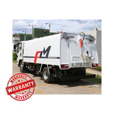 China Construction Material Stores FULONGMA 7cbm Diesel Small Road Sweeper Cleaning Truck for sale