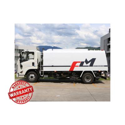 China Building Material Stores FULONGMA 7000L Vacuum Road Sweeper Street Cleaning Vehicle for sale