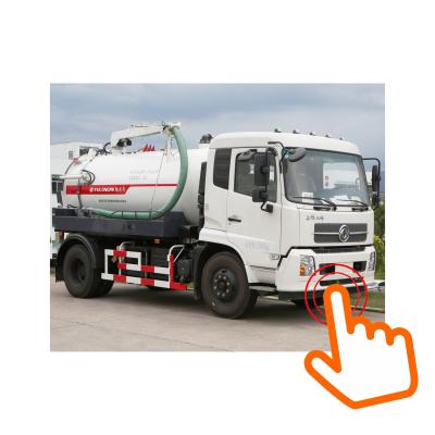 China FULONGMA Multifunctional Municipal Sanitation Vehicle Vacuum Tank Sludge Truck 1-10T for sale