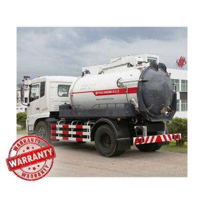 China FULONGMA 6000L Commercial Vacuum Sewer Sucker For Descaling Services 1-10T for sale