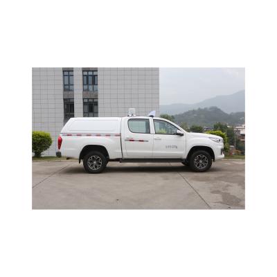 China Construction Material Stores FULONGMA New 4*2 Environmental Monitoring Truck For Sale for sale