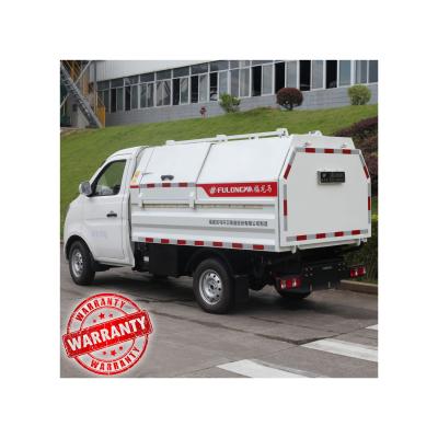 China FULONGMA Hotels 4 cubic yard small garbage truck for sale