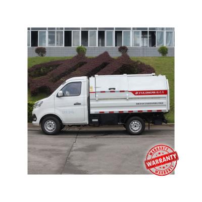 China FULONGMA 3cbm hotels drop the new small garbage truck for sale