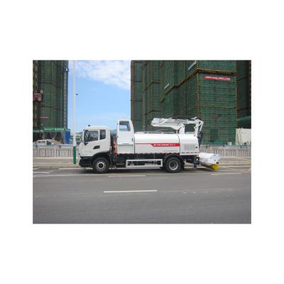 China Building Material Shops FULONGMA High Pressure Water Washing Truck Wall Tunnel Tunnel Cleaning Truck For Sale for sale