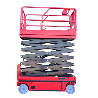 China Mini Mobile Hydraulic Hydraulic Scissor Lift Adjustable Motor Lift Best Price Working Electric Man Lift for sale