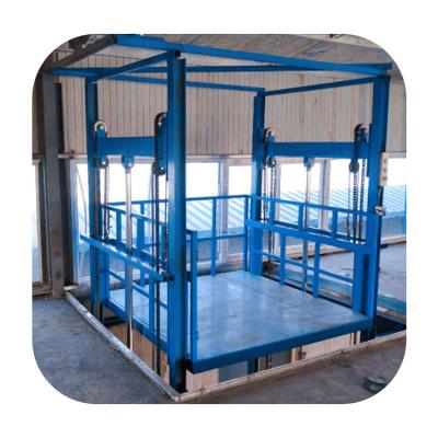 China Construction Passenger Crane Pusher MTDT Good Prices Hydraulic Vertical Cargo Elevator Construction Lift For Warehouse for sale