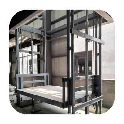 China Construction Passenger Hoist Construction Lifter Customized Hydraulic Cargo Lift Small Vertical Loading Freight Elevator For Sale for sale