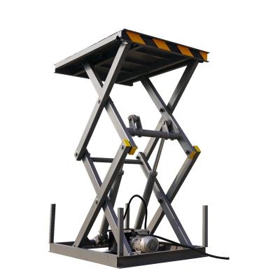 China Hotels MTDT Genie Scissor Car Lift Electronic Table with Control Box for sale