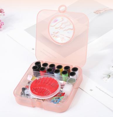 China DIY Material Cheap Multi-Button 85pc Insta Sewing Kit Eco-Friendly Kit - With Magnifying Glass for sale