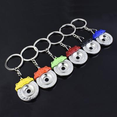 China Lightweight Creative Auto Parts Models Rotating Racing Disc Brake Main Chain Promotion Metal Waist Chain for sale