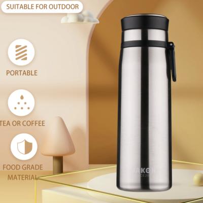 China 2021 New Style Vacuum Flask Stainless Steel Sustainable Portable Water Bottle Folder Double Wall Insulated Thermos BPA Free for sale