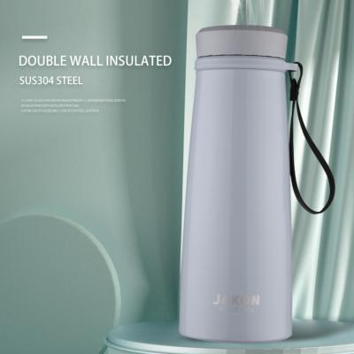 China 2021 New Style 600/800/1000ml Stainless Steel Water Bottle Tea Infuser Viable Double Wall Insulated Portable Thermos Vacuum Flask for sale