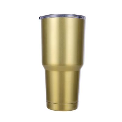 China Sustainable Custom Promotion Cup Double Wall Stainless Steel Tumbler for sale