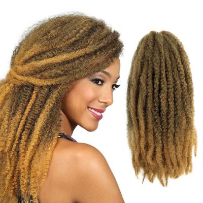 China Low Temperature Flame Retardant And Sweat Resistant Synthetic Micro Bun Bun Curl Curling Curly Afro French Curls Twist Crochet Extensions Synthetic Braiding Marly Hair for sale