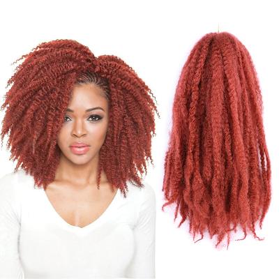 China Low Temperature Flame Retardant And Heat Resistant Synthetic Chignon Micro Sweat Bond Factory Price Curling Curly Afro French Curls Twist Crochet Extensions Synthetic Braiding Hair for sale