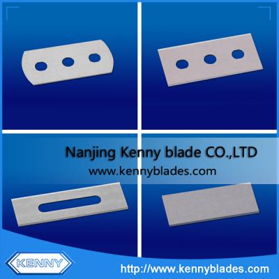 China Film Replacement Slotted Razor Knife And 3 Hole Solid Carbide Razor Blade for sale