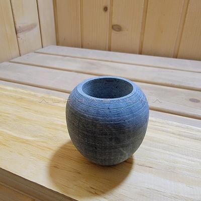 China Sauna Rooms Accessories Manufacturer Traditional Aromatherapy Stone Bowl Dry Sauna Egg for sale