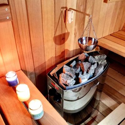 China Durable Alphasauna Sauna Rooms Equipments Stainless Steel Aroma Dry Cup for sale