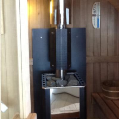 China Modern Alphasauna fired burning heater for barrel sauna for sale