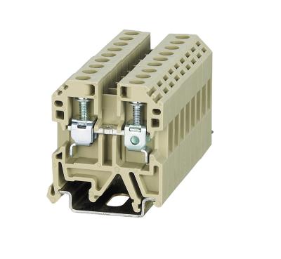 China PA66 SEK-4 Screw Terminal Type Connecting Din Rail Terminal Terminal Block for sale