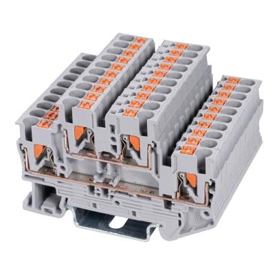 China ST2-2.5/2-2 A.W.G. Industrial Electrical Screwless PT Phoenix PT 11 - Double Layer 20 for sale