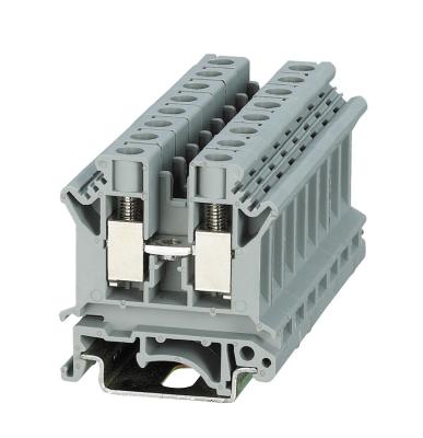 China PA66 SUK-10 Phoenix UK 10 din rail terminal block terminal wire conductor weidmuller weidmuller crimp for sale