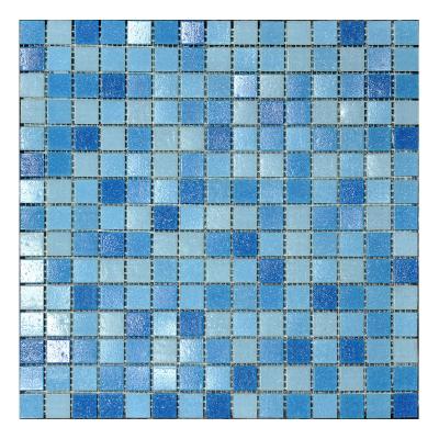 China Marble Pattern Parquet Mosaic Glass Display Kitchen Backsplash Wall Slabs Wall Pool Tiles Mosaic Slabs for sale