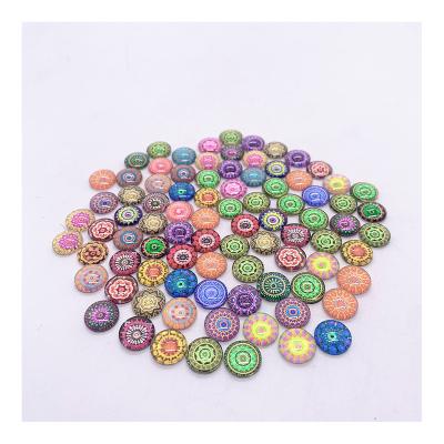 China Europe mixed color handmade diy material glass pebble glass nuggets glass craft for sale